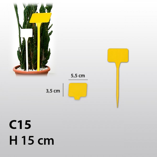 Schilder mit Stiel C15