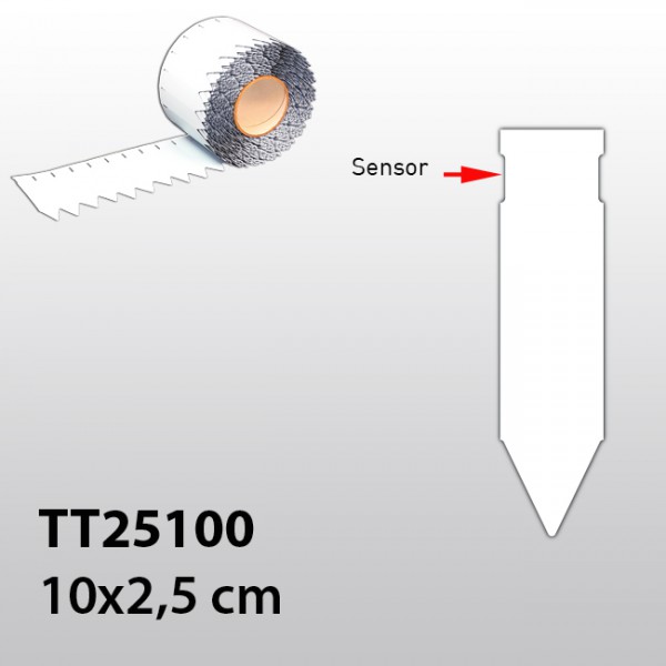Stecketiketten für Thermotransferdrucker TT25100 PVC 300µ