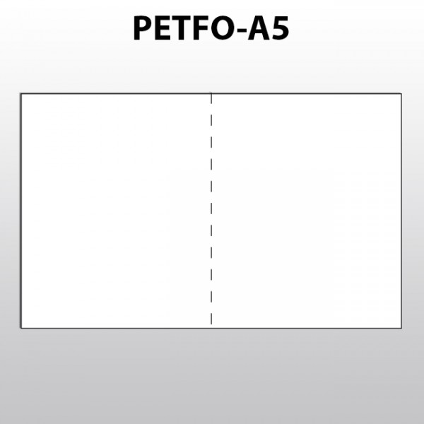 Blattware aus Polyester für Laserdrucker A5